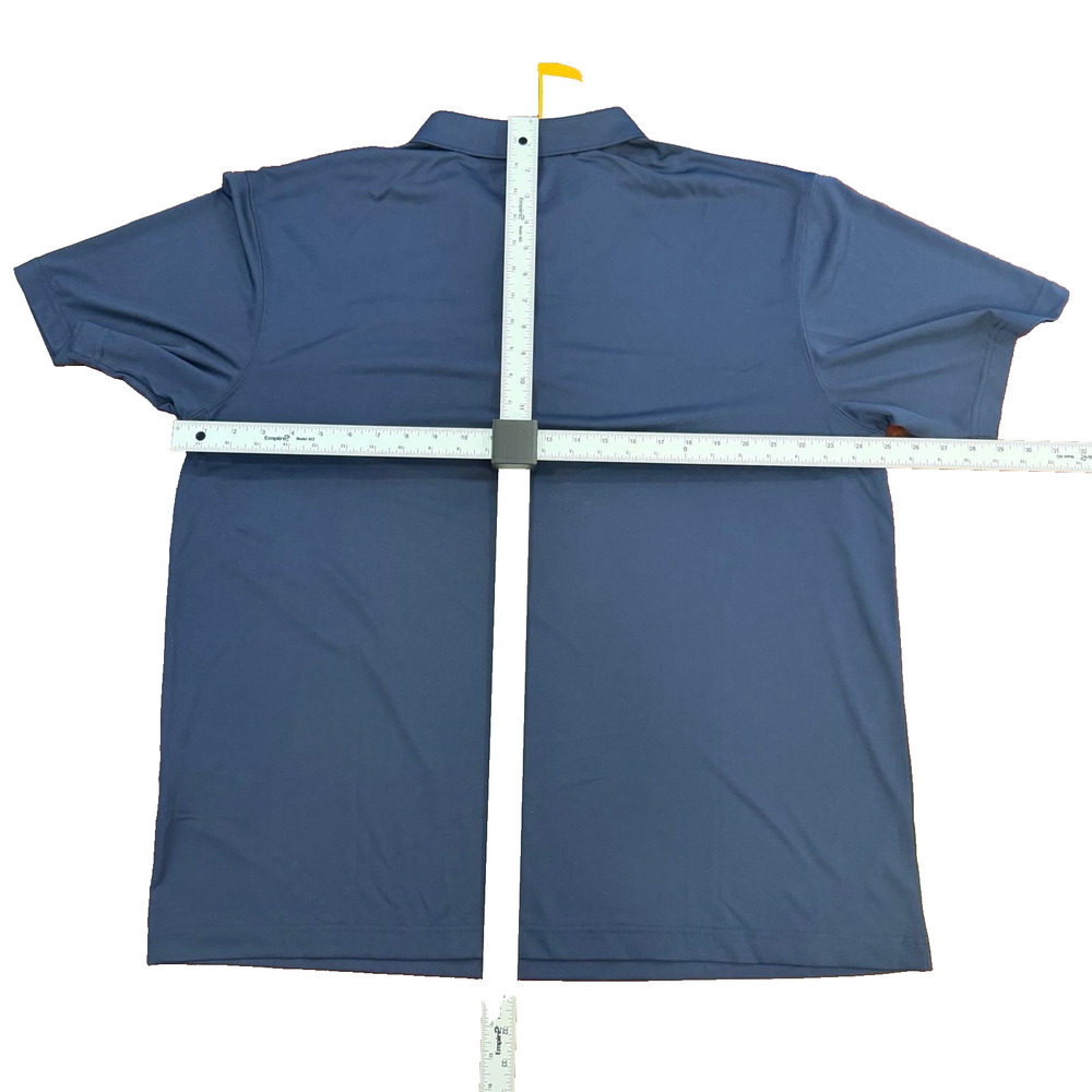 New Carhartt Force Shirt mens XL Blue Short sleeve polo Snag Resistant Pocket - Picture 6 of 12